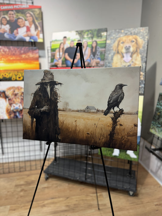 Plague Doctor and Crow